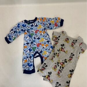 3-6 month Disney Mickey Mouse bundle lot